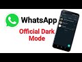 How To Enable Dark Mode in WhatsApp | Official Dark Mode in WhatsApp | WhatsApp Update 2020