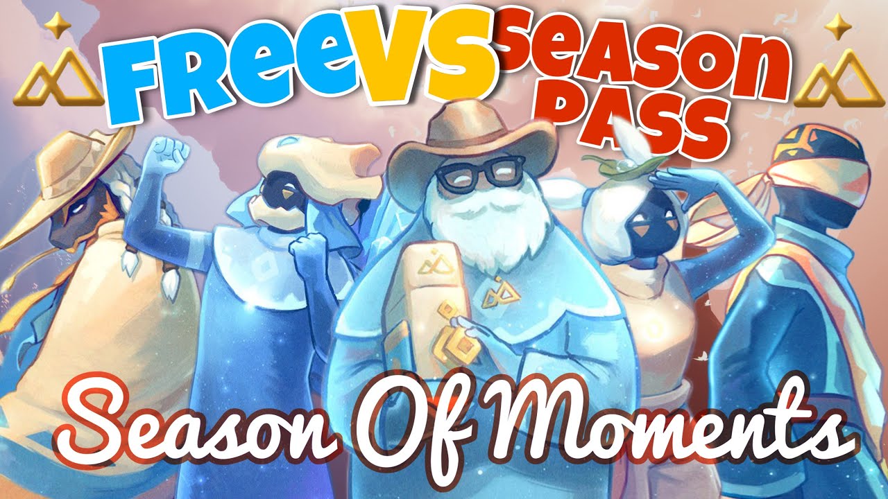 Season of Moments ALL PRICES, F2P vs Season Pass - All Cosmetics - Sky CotL | nastymold