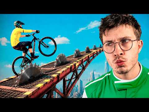 99% IMPOSIBLE en Acrobacias de BICIS PARKOUR!