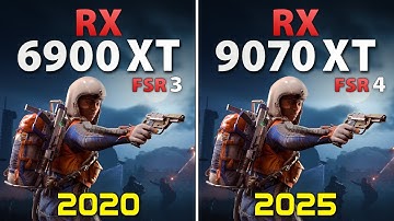 RX 6900 XT vs RX 9070 XT - Test in 11 Games | 1440p + FSR 3/4