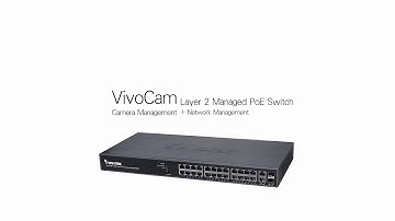 VIVOTEK VivoCam PoE switch Intro