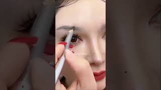 How To Make Perfect Eyebrow Shape With Pencil ❤️❤️❤️