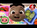 Lunch and recycling song  cocomelon  sciences for kids moonbug kids  our green earth