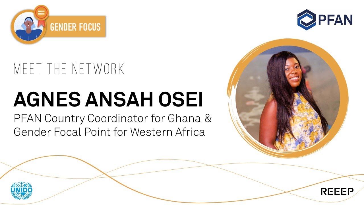 PFAN Gender Focal Point, Agnes Ansah Osei, speaks on why a gender ...