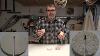 How to make your own insert to replace the chipped and worn one on your bandsaw.