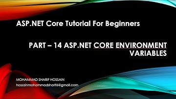 ASP.NET Core environment variables | Part 14