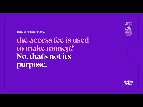But, is it true that... the access fee is used to ...