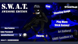 S.W.A.T: Awesome Edition Gameplay (Flash Game)