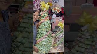 Money Christmas Tree | Fresh Flower Bouquet | 鲜花 ｜礼物 ｜ 每日配送 ｜ Huamama Singapore
