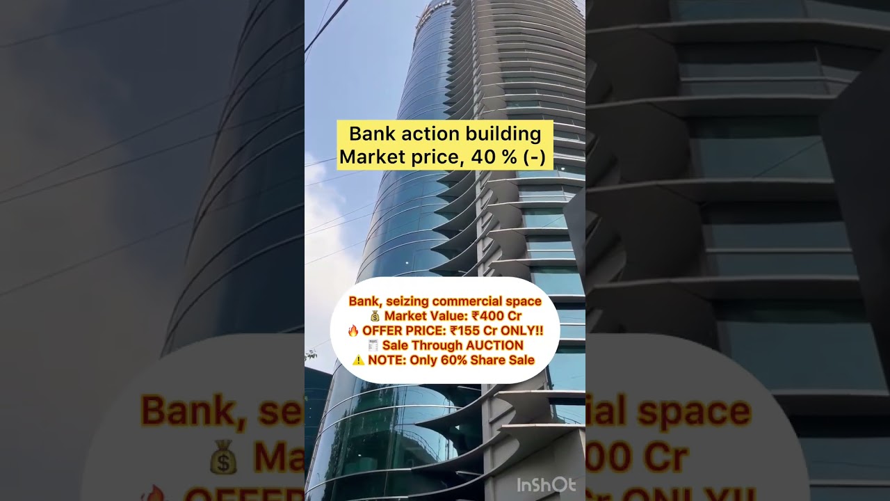 BANK SEIZED COMMERCIAL SPACES FOR SALE || IN BANGALORE!