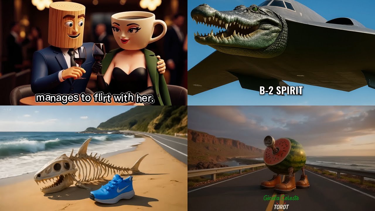 Итальянская мозговая гниль без безумных вещей, только животные 🐒 