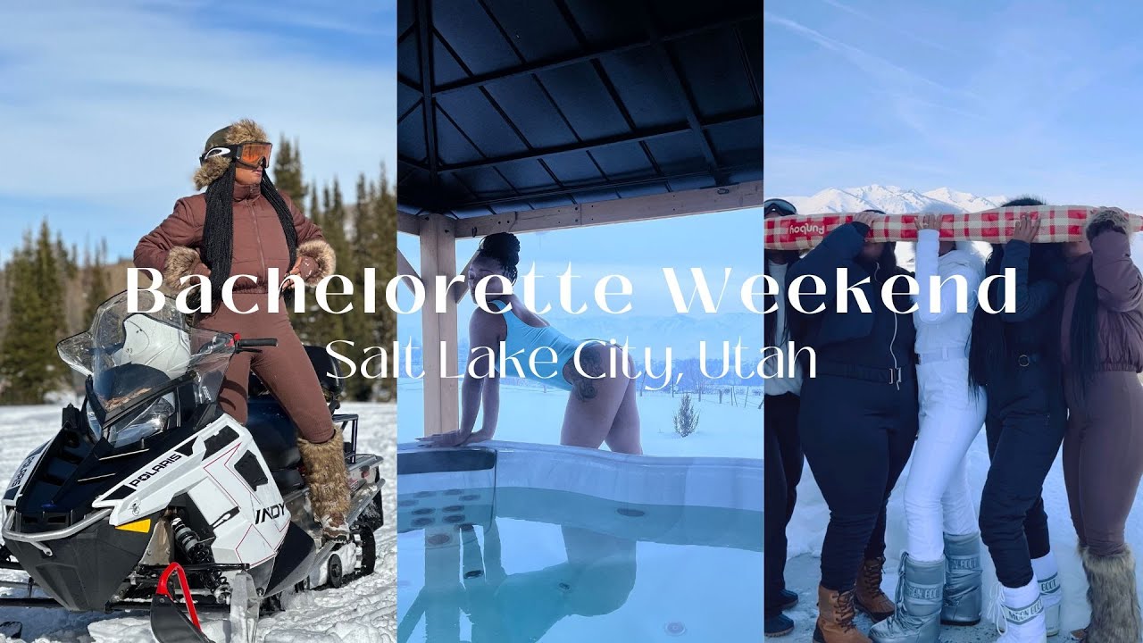Bachelorette Vlog | Ski Trip to Salt Lake City Utah | Real Housewives of Utah | Black American in SA