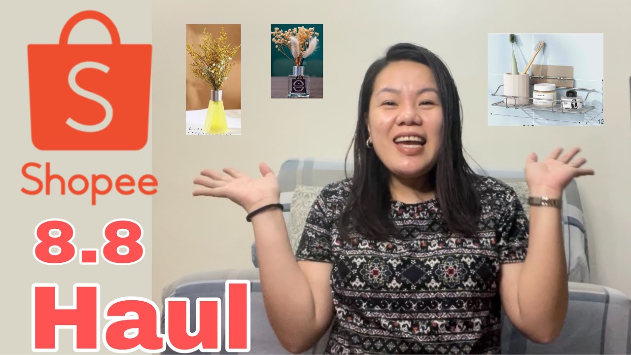 SHOPEE 8.8 HAUL | HANNAHLOVEVLOGS