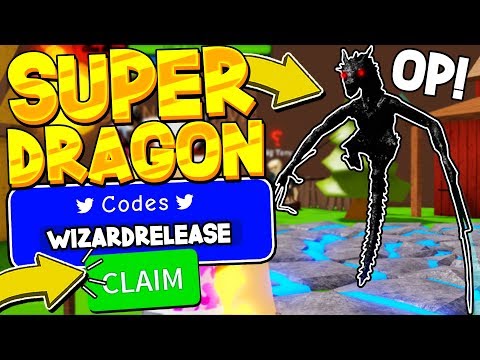 I Got Best Dragon Pet And Codes In Wizard Simulator Roblox Youtube