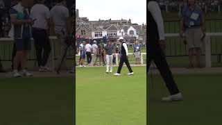 Tiger Messes With Rory On The Putting Green