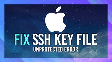 Fix Unprotected Private Key File | Fix Mac/Linux SSH not using Key File