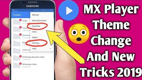 Mx player Me Theme Kaise Change Karate Hai| mx player tricks | mx player theme change |mx player pro