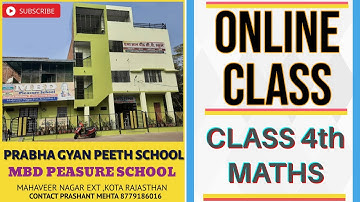 Class 4 | Maths | Chapter 14 | Volume and NETS | PGP & MBD