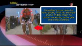 Bike with engine (doped bike) and Cancellara (Roubaix - Vlaanderen)(Video done by Michele Bufalino. Subtitles by Alberto Pinsino. in first part of this video Images from Rai but in second part, investigation by Michele Bufalino., 2010-05-29T15:32:09.000Z)