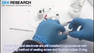 H Type Electrochemical Cell  Replaceable Membrane Sealed CHR221C