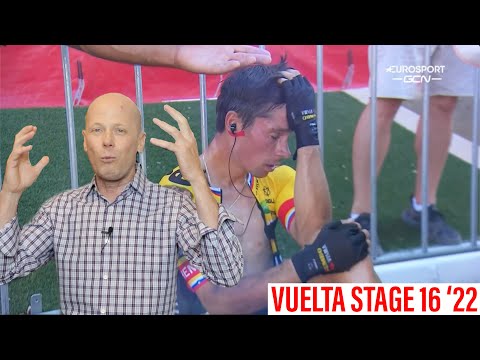 Video CRAZIEST Finish Yet | Vuelta Stage 16 '22 | The... - youtube