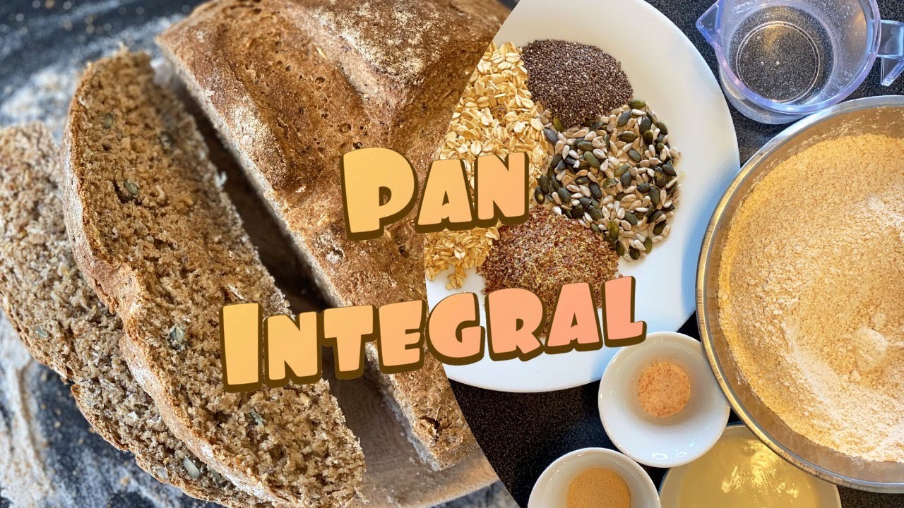 Pan 100 Integral Casero fácil de preparar 🍞 (sin azúcar 🚫) No Compres más PAN! ️💲 /Wholemeal Pan 100 Integral Casero fácil de preparar 🍞 (sin azúcar 🚫) No Compres más PAN! ️💲 /Wholemeal