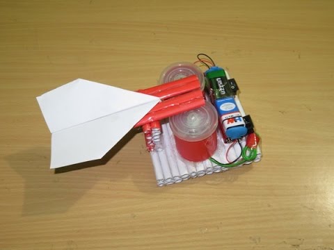 How to Make a Simple Paper Rocket Launcher - Easy paper 