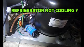 HOW TO DIAGNOSE AND FIX A FRIDGE (OR FREEZER) COMPRESSOR THAT WON'T COOL !