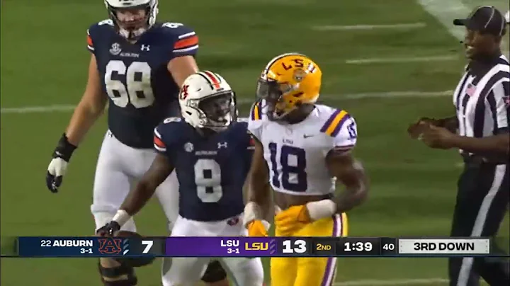 Damone Clark II LSU Linebacker II Senior Highlight...