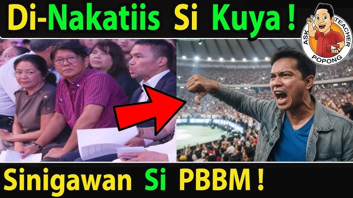 PBBM BlGLANG SlNlGAWAN NG "lKULONG NA YAN! "