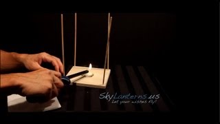 How To Assemble Floating Water Lanterns