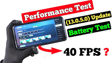 Performance Test Redmi Note 9 MIUI 13.0.5.0 Update | Battery Drain Test