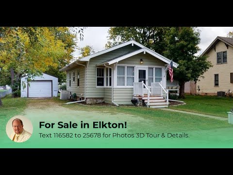 122 Beaver St, Elkton, SD home video tour