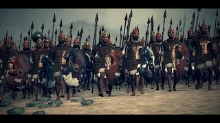 Knossos Vs. Hatti | 14,000+ Unit Total War Battle| Rome II Cinematic