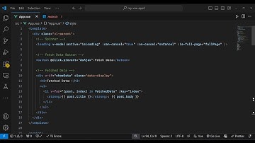 Vue.js 3 Tutorial to Fetch Data From API Using AJAX With Loading Spinner Overlay in TypeScript