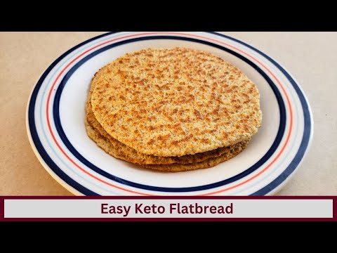 Quick and Delicious Keto Naan/Flatbread (Nut Free and Gluten Free)