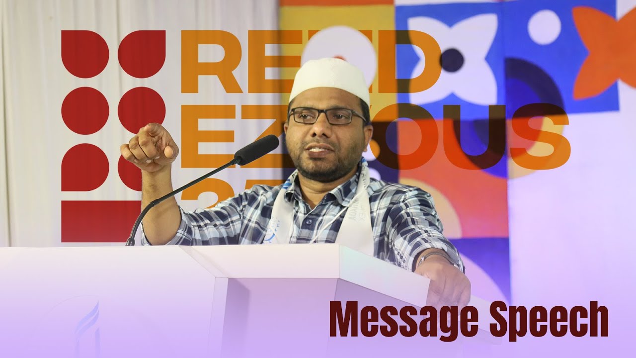 FAROOQ PALLIKKAL  MESSAGE SPEEECH | RENDEZVOUS'25 | SHUHADA LIFE FESTIVAL | SHUHADA EDU CAMPUS