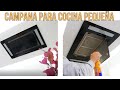 CAMPANA DE TECHO (¿¿Funcionan??😱) LIMPIEZA DE CAMPANA  TECHO / TIPOS DE CAMPANAS / Cocinas pequeñas