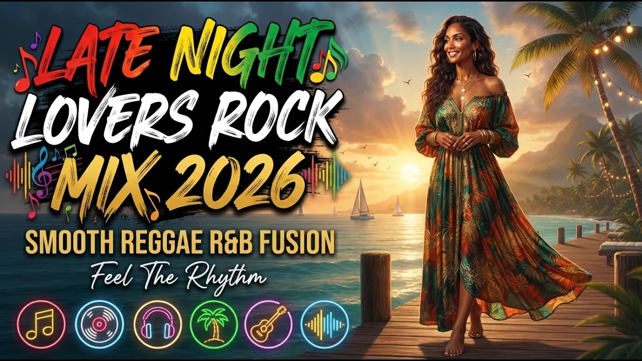 洋楽 LATE NIGHT REGGAE CD Late Night Lovers Rock Mix 2026 | Smooth Reggae R&B Fusion