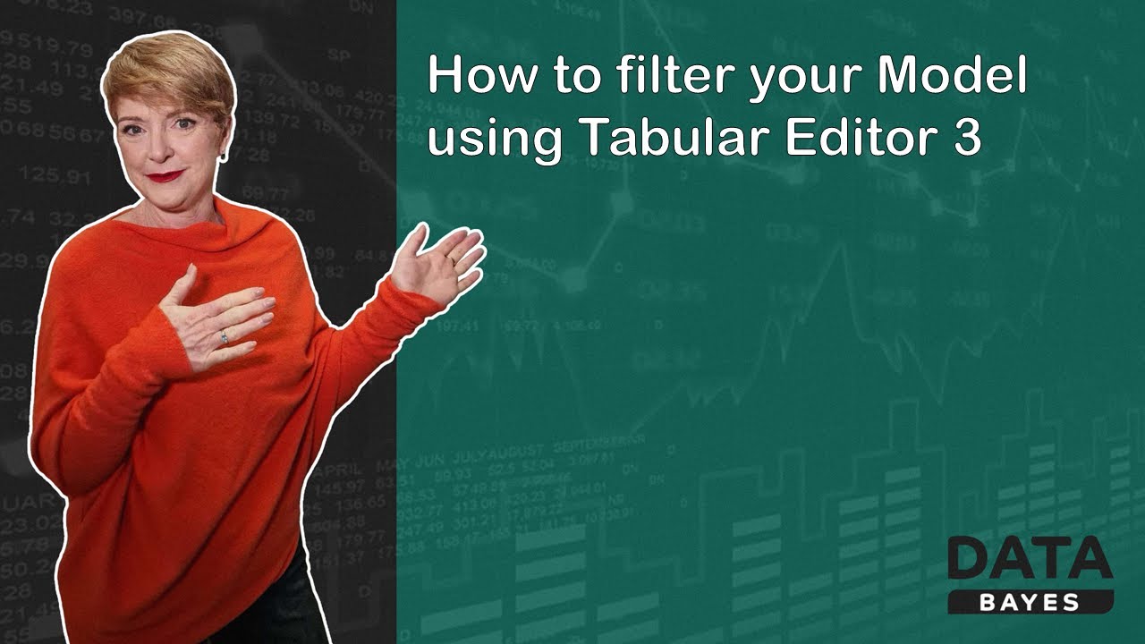 How to filter your TOM model in Tabular Editor 3 - YouTube