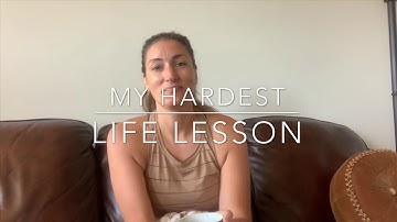 The Hardest Lesson I’ve Learned