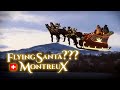 Meet FLYING SANTA Claus! Montreux Christmas Market Switzerland – Most Christmassy Vibes