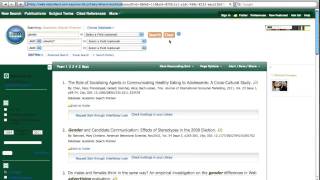 Finding Journal Articles, Part 2: Searching for Articles in a Database