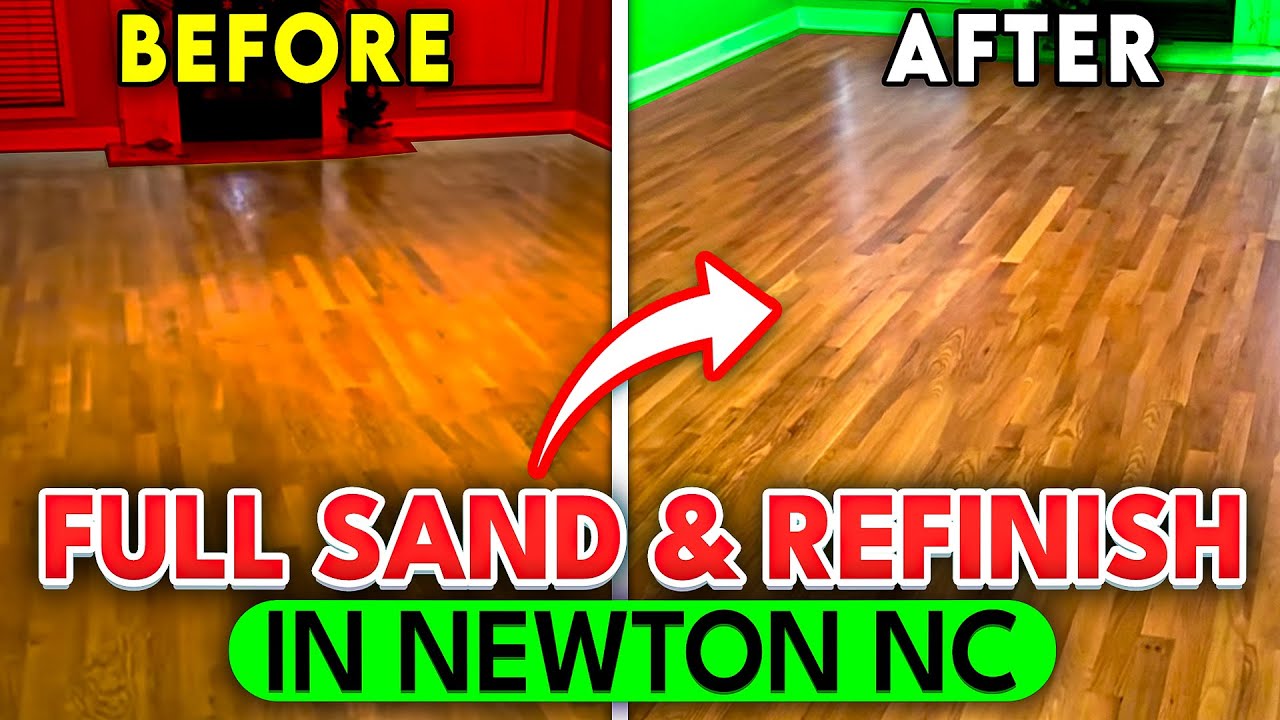 Full Sand & Refinish In Newton Nc. 