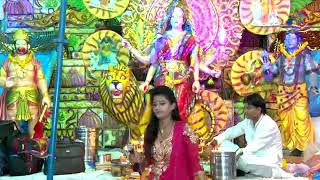 Meri Maa Sharde tu swar ko sajane aa ja aaj ki raat Maa vina ko bajane 🙏 Durga Maa nice bhajan hd😘