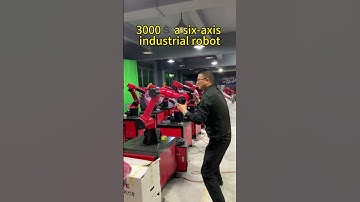 A six-axis robot worth $3,000, arm width 940mm, load 5kg #factory #six-axis robot #industrial robot