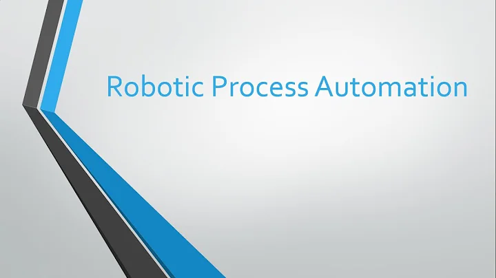 RPA - AutomationAnywhere - WhatIsRPA