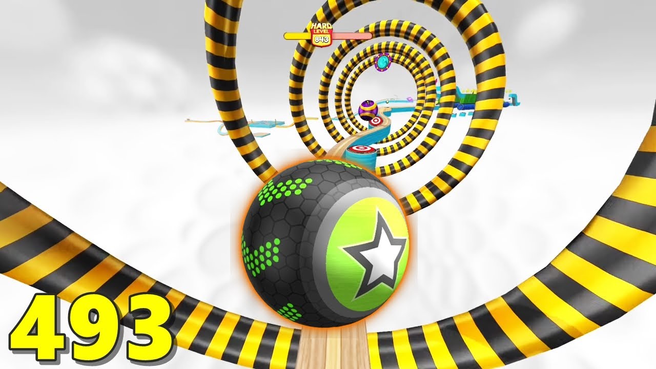 Going Balls, SpeedRun, Going Balls Portal Run Gameplay Level 1048