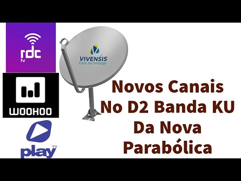 Novos Canais No Satélite D2 Banda KU - YouTube