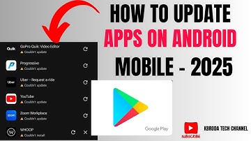 How To Update Apps On Android Mobile Phones 2025